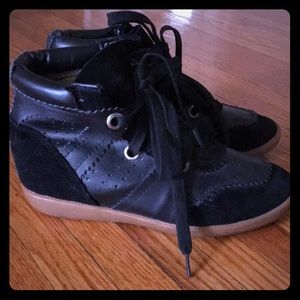 Isabel Marant hidden wedge booties